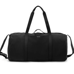 TUMI Just In Case Duffel - Small Bag for Women & Men - Black/Gunmetal